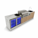 VULCAN OUTDOOR KITCHEN - Premium 3500mm Complete Package - Image 2